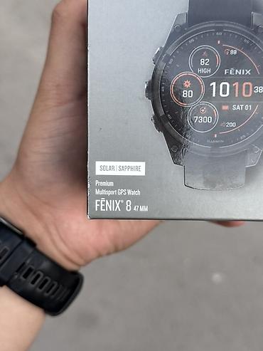 часы гармин бу: Garmin Fēnix 8 Sapphire Solar, 47 мм
Хорошее состояние
Полный комплект — 3