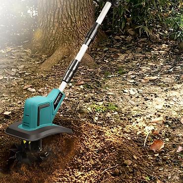 taxıl bicən konbayın: YOFIDRA BL Tiller/Cultivator – akkumulyatorla işləyən oturaq torpaq — 1