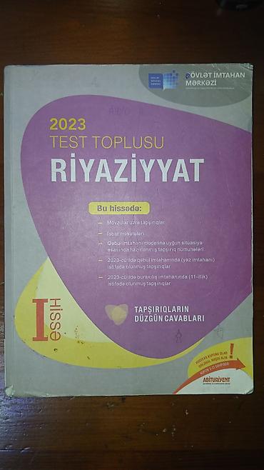 saat alan: Məhsul: “DİM 2023 Test Toplusu – Riyaziyyat” (I hissə) yaxşı — 1