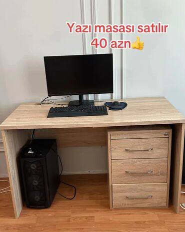 Masa və oturacaq dəstləri: Kompüter masası, İşlənmiş