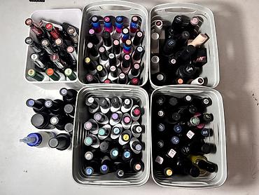 Инструменты и тележки для инструментов: Большой набор для маникюра и дизайна ногтей (кабинетная работа) — 6