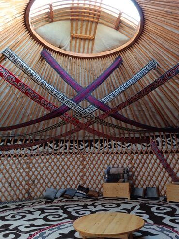 Продажа юрт: Продажа юрты, Каркас Деревянный, 100 баш, Диаметр: 7 метров — 10
