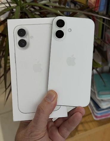 iphone 3gs: IPhone 16, 128 GB, Ağ, Zəmanət, Simsiz şarj, Face ID — 3
