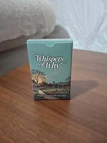 Спорт и хобби: **Whispers of Why kart dəsti** “Whispers of Why” adlı ilhamverici və — 1