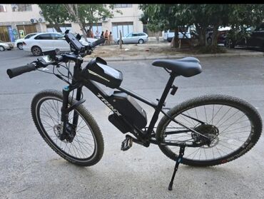 Elektrik velosipedlər: Yeni Elektrik velosipedi Trinx, 29", sürətlərin sayı: 12, 500-750 Vt, Ünvandan götürmə — 2