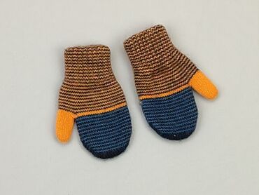 czapka zimowa pomarańczowa: Rękawiczki, 12 cm, stan - Dobry