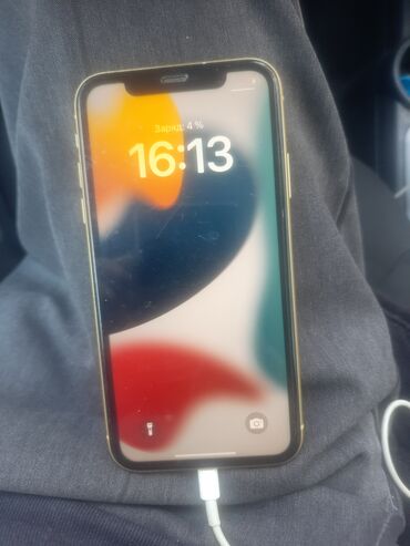 бу телефоны айфон 5: IPhone 11, Колдонулган, 128 ГБ, Алтын, Кабель, 78 %