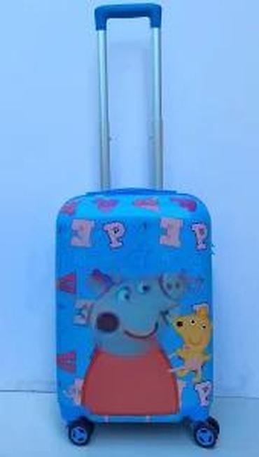 Rančevi, torbe i koferi: Dečji kofer na točkiće – motiv Peppa Pig - Tvrda školjka u — 17