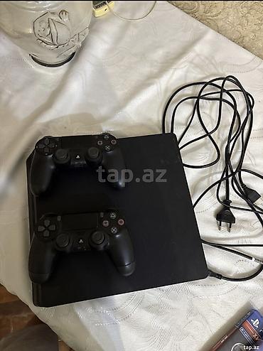 ps4 silm: Iki pult cabel iki oyun hediye verilir PS4 SLIM 1TB hec bir problem — 1