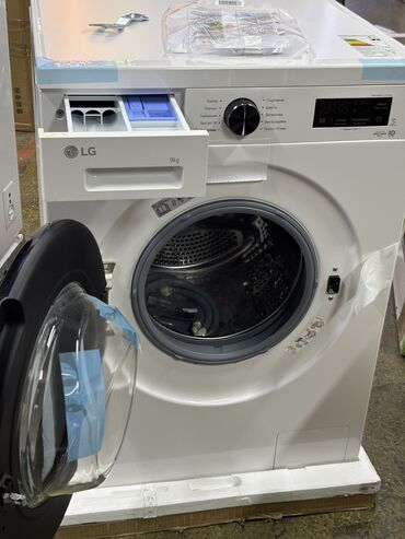Стиральные машины: Стиральная машина LG, Новый, Автомат, До 9 кг, Полноразмерная — 4