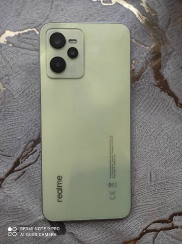 Техника и электроника: Realme C35, 64 ГБ, цвет - Голубой, Отпечаток пальца, Две SIM карты