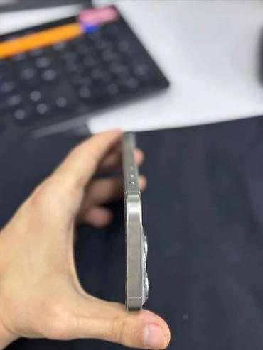 iphone 15 pro qiymeti: IPhone 15 Pro, 512 GB, White Titanium, Face ID — 6