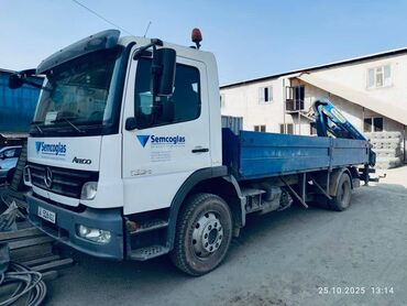 мира магистраль: Услуга Кран-манипулятор на базе Mercedes-Benz Atego - Бортовой