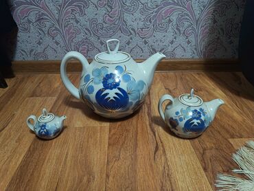 Mətbəx aksesuarları: Çay dəsti, Farfor