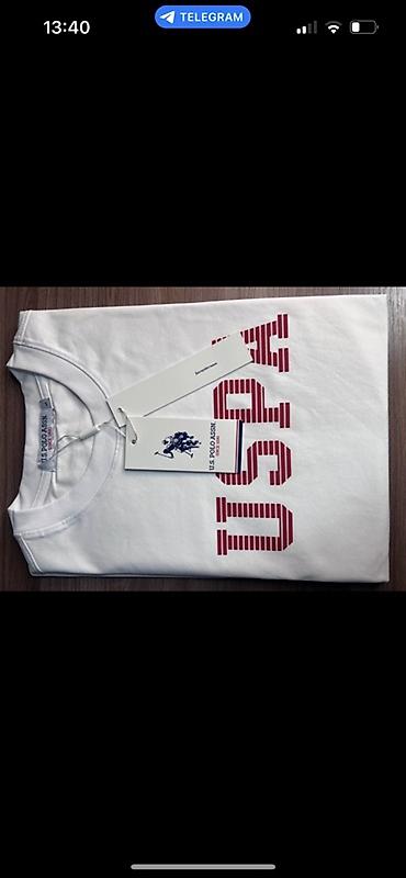 pull and: Футболки брендов Puma и U.S. Polo Assn. - Puma: темно‑синяя футболка — 2