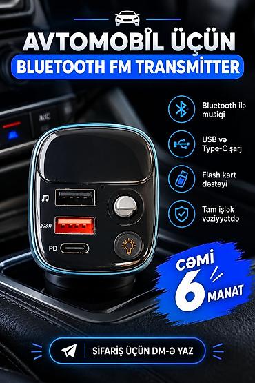 samsung buds 3 pro: Avtomobil üçün Bluetooth FM Transmitter - Bluetooth vasitəsilə — 1