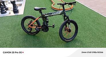 İdman velosipedləri: BMX üslubunda uşaq/yeniyetmə - Qatlanan alüminium/metal gövdə — 1