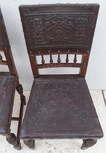 Stilske stolice: Alt Deutsch 2-dve Stilske Stolice •Za restauraciju (sređivanje) — 3