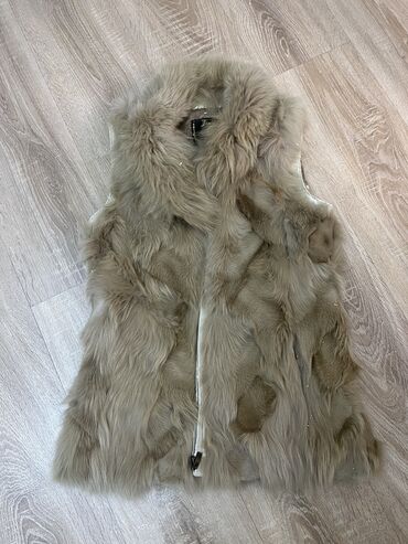 детские шапки с помпонами из натурального меха: Шуба, Лиса, Короткая модель, Турция, M