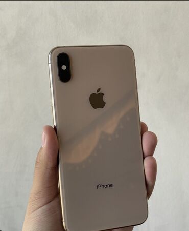 Apple iPhone: IPhone Xs Max, Б/у, 256 ГБ, Золотой, 100 %