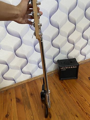 sintizator pa 50: 4 simli elektrik bas gitara + Yamaha praktik gücləndirici - Korpus — 3