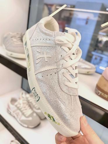 Кроссовки и спортивная обувь: Premiata Мужские-Женские кроссовки в ретро-стиле с массивной подошвой — 3