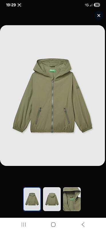 Kurtkalar: Məhsul: United Colors of Benetton kapüşonlu yüngül jaket her giymete — 16