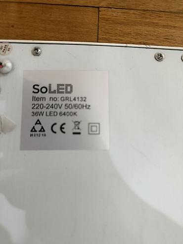 luster ikea: LED panel svetiljka SoLED GRL4132 - Tip: LED panel za plafon ili — 4