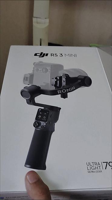 kamera quraşdırma: DJI RS 3 Mini — yüngül və portativ 3 oxlu kamera stabilizatoru Əsas — 1