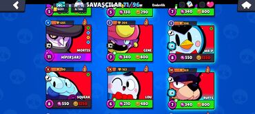 Digər: Brawl Stars oyun hesabı - Profil adı: Ferid<>Gence - Kupa — 10