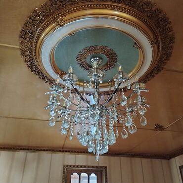 Çilçıraqlar: Çılçıraq, 10 və daha çox lampa, Xrustal