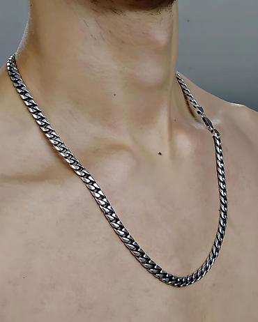 Серебряные цепочки: Серебряная цепь Плетение "Рамзес" 70 гр 55 см Делаю на Заказ — 11