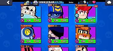 Digər oyun və konsollar: Brawl stars hesabı.Kostyum çoxdur — 12
