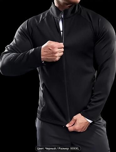 сека: Мужской спортивный костюм, 5XL, H&M, Новый, цвет - Черный, Самовывоз — 2