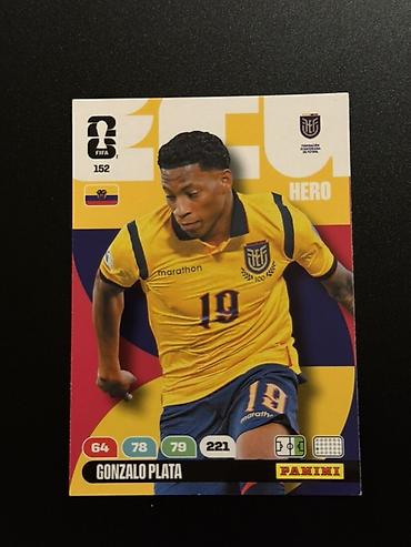 Gonzalo Plata 🇪🇨 Panini Adrenalyn XL FIFA World Cup 2026 kolleksiya