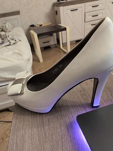 Tuflilər: Tuflilər, Ölçü: 36, rəng - Ağ, Yeni — 2