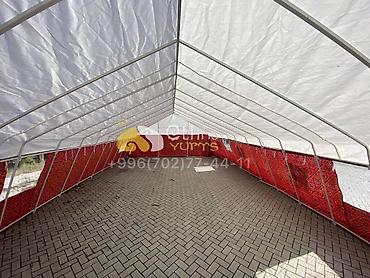 задаю: Палатка банкетная Размер 6х10 (60м²) Собственное производство — 4