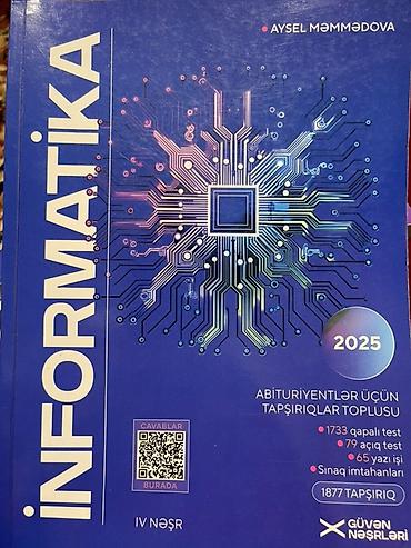 Информатика: Məhsul: “İnformatika – Abituriyentlər üçün tapşırıqlar toplusu (2025)” — 1