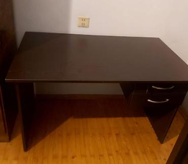 komputer setup: Düz masa, Stulsuz, Polkasız, Siyirməli, Teksturalı laminat — 1