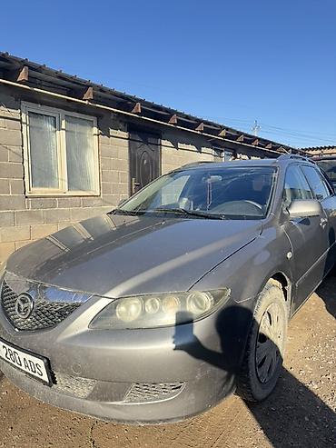 Mazda 6: 2003 г., 2 л, Механика, Дизель, Универсал at lalafo.kg Mazda 6: 2003 г., 2 л, Механика, Дизель, Универсал