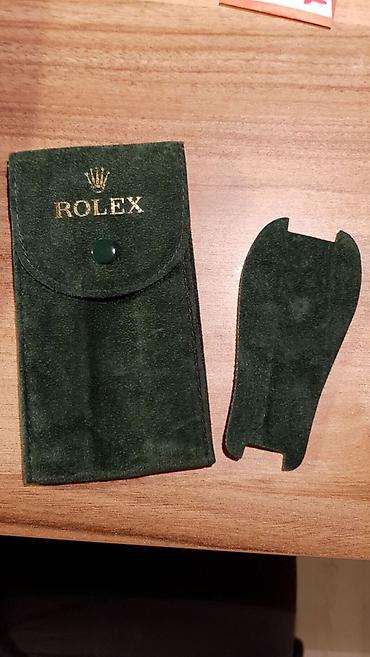 legend srbija: Rolex zaštitna futrola / putna navlaka za sat sa unutrašnjim uloškom — 1