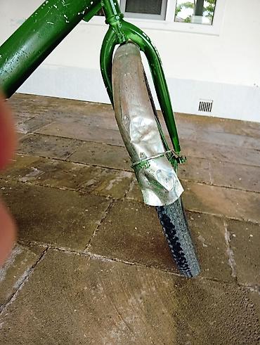 velosiped irşad: Velosiped üçün ön palçıqlıq (mudguard) - Material: metal - Ön təkərin — 1