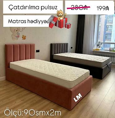 carpayı 2 nəfərlik: ⚠️Parça model Tək çarpayı*👑 _*SİFARİŞLƏ VƏ YENİ*_ Qiymət : 199₼ — 1
