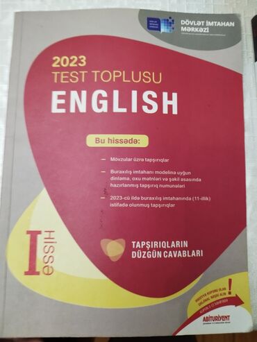 ədəbiyyat 5 ci sinif derslik pdf 2020: İngilis dili Testlər 11-ci sinif, DİM, 2-ci hissə, 2023 il