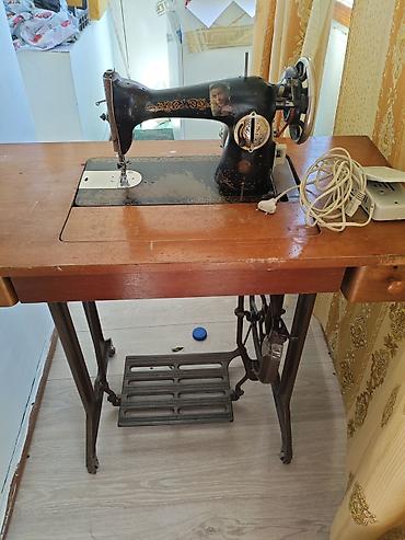 Швейные машины: Masaüstü tikiş maşını – pedallı və elektrikli istifadə imkanı ilə — 1