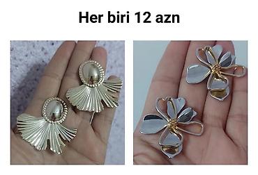 Bijuteriya dəstləri: Zərgərlik aksesuarları seçimi - Xupinq qolbaq: Rus qızılına bənzəyən — 8