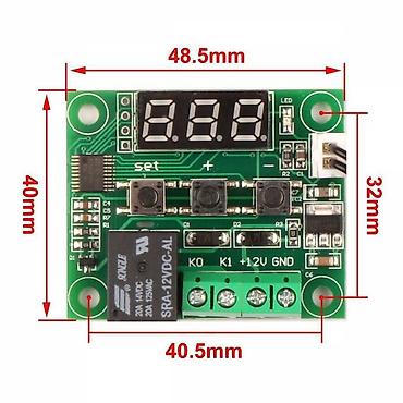 Termostatlar: Kateqoriya: Elektronik Kartlar > Rele Kartları Məhsul: W1209 Rele — 1