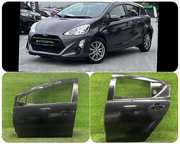 prius plus: Двери для Toyota Aqua (Prius C) — передняя левая и задняя правая - — 1