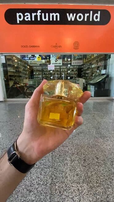 sabina parfumeriya baku: Versace Yellow Daimond - Original Outlet - Qadın ətri - 100 ml - 155