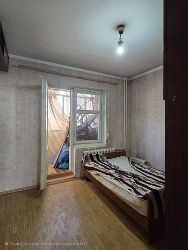 3 микрорайоне: 2 комнаты, 61 м², 106 серия, 7 этаж, Косметический ремонт